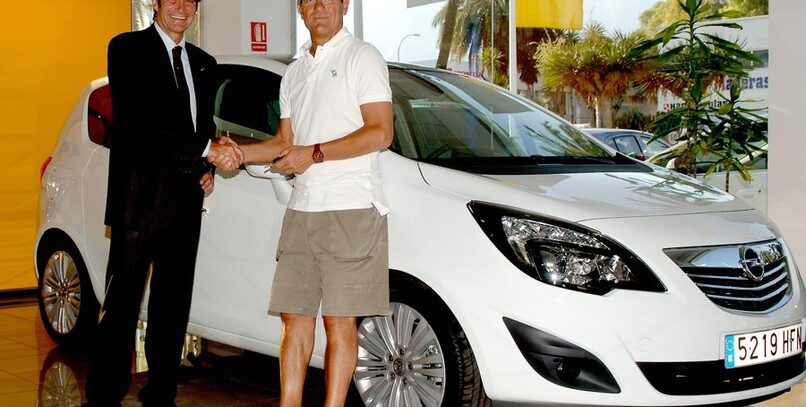 Fabio Capello estrena un Opel Meriva