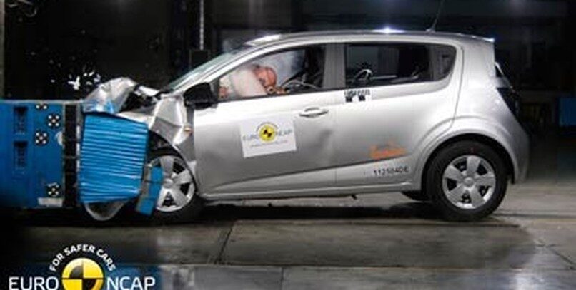 Chevrolet Aveo EuroNCAP Crash Test