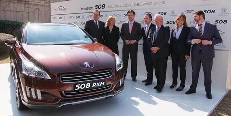 Peugeot 508, el mejor Coche del Año 2012 de ABC