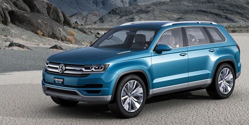 Volkswagen Cross Blue: el SUV híbrido Diésel arrasa en Detroit 2013