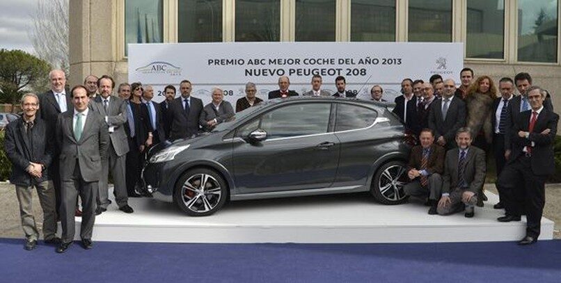 El Peugeot 208 recibe el Premio al Mejor Coche del Año 2013 de ABC