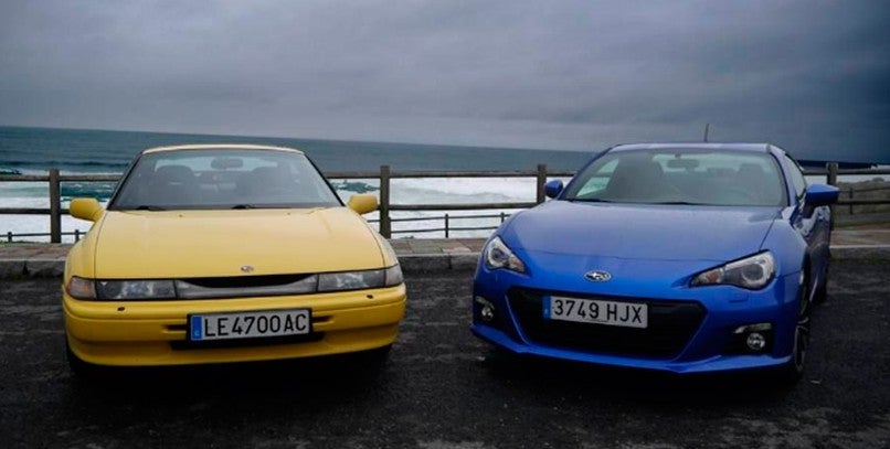 Subaru BRZ y Subaru SVX, frente a frente en vídeo