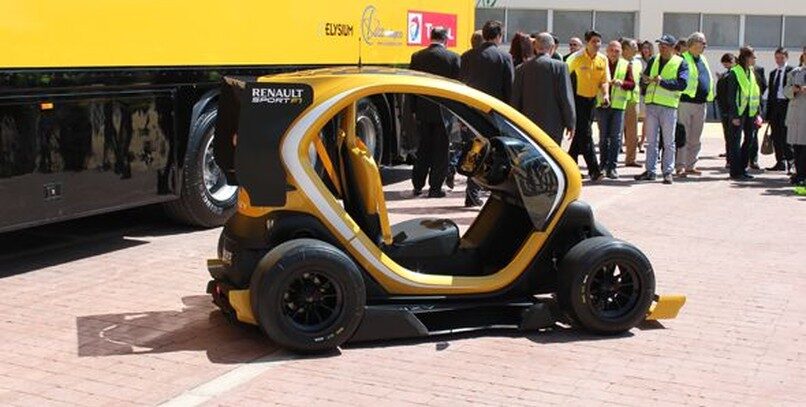 Renault Twizy RS F1, un eléctrico salido de la Fórmula 1