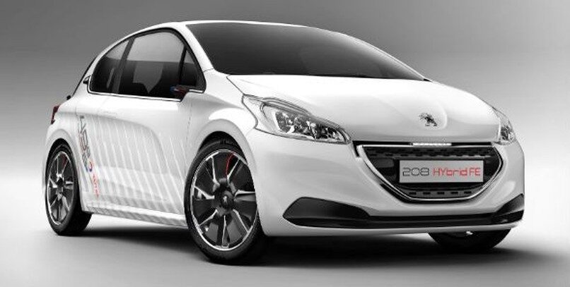 Peugeot 208 Hybrid FE Concept: todo por la eficiencia