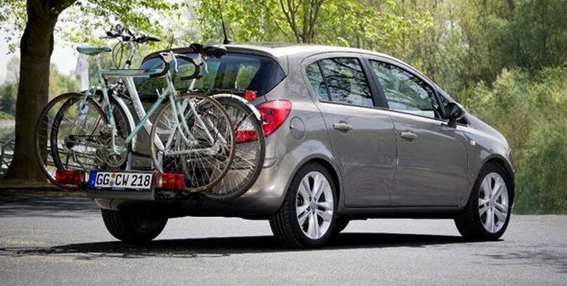 Opel FlexFix: así funciona el sistema para transportar bicicletas