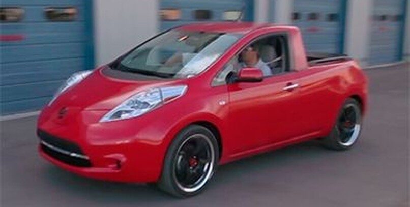 El Nissan Leaf Pick-Up, en vídeo