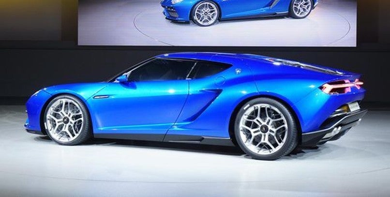 Lamborghini Asterion LPI 910-4 híbrido en París 2014
