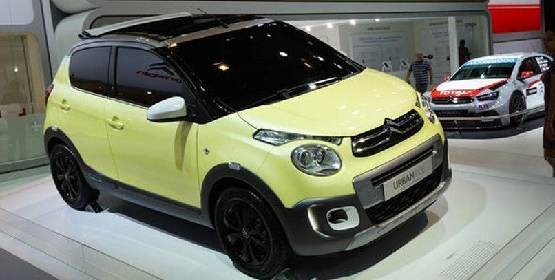 Citroën C1 Urban Ride Concept, presentado