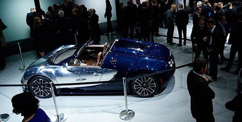 El Bugatti Veyron Ettore Bugatti en el Salón de París 2014