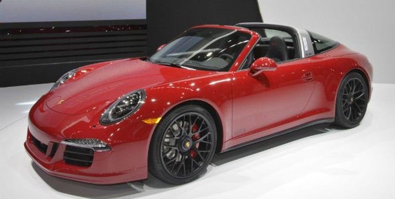 Porsche 911 Targa 4 GTS, más potencia en Detroit