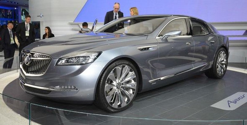 El Buick Avenir Concept destaca en el Salón de Detroit 2015