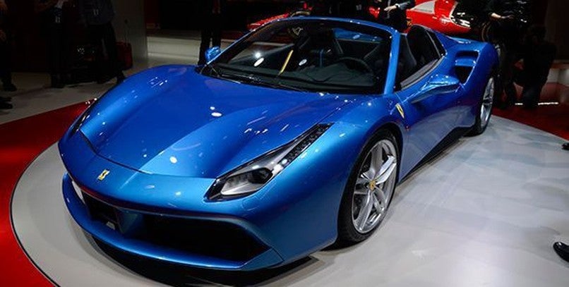 El Ferrari 488 Spider en Frankfurt 2015