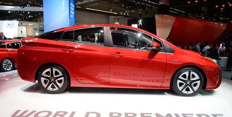 La nueva generación del Toyota Prius en el Salón de Frankfurt 2015