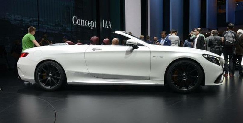Mercedes Clase S Cabrio, la estrella de Mercedes para Frankfurt 2015