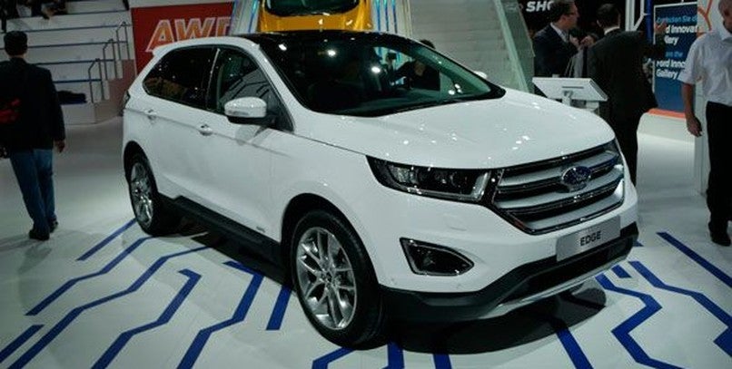 El Ford Edge en el Salón de Frankfurt 2015