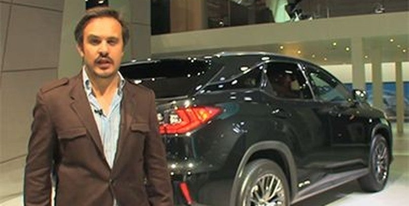 Vídeo presentación Lexus RX Frankfurt 2015
