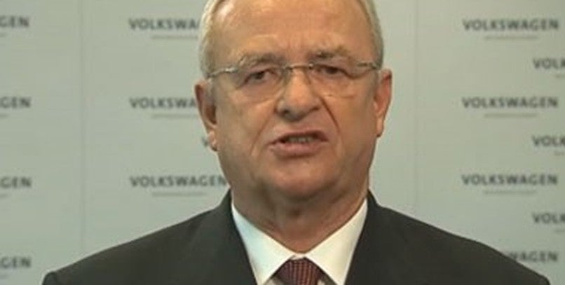 Vídeo: El presidente de Volkswagen, Martin Winterkorn, pide disculpas