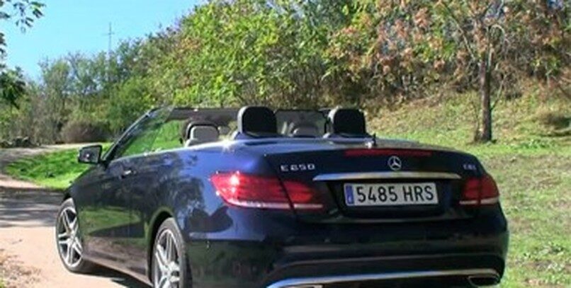 Vídeo prueba del Mercedes Clase E Cabrio