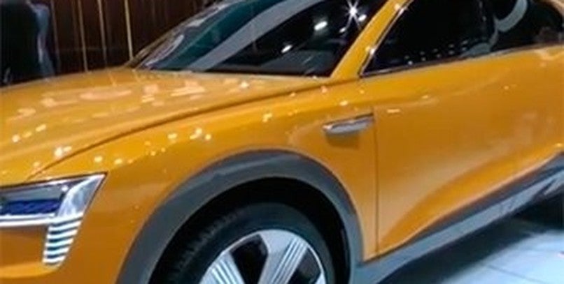 Audi A4 Allroad y Audi h tron quattro en Detroit 2016