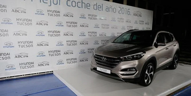 El Hyundai Tucson recibe el premio ‘Mejor coche del año 2016 ABC’