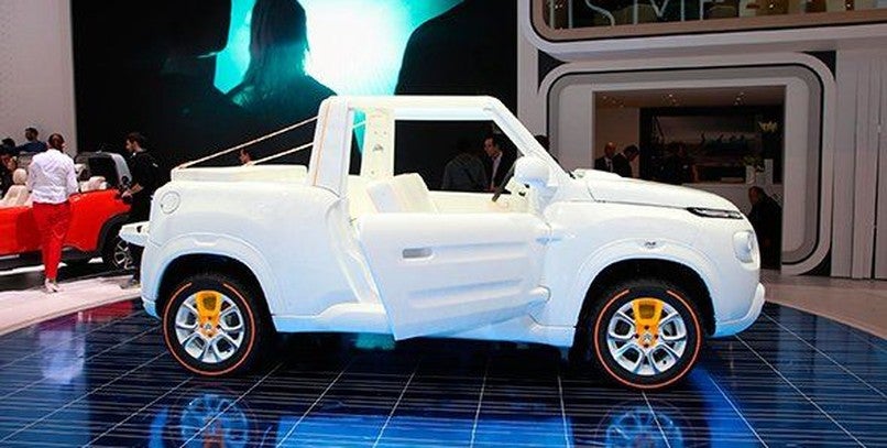 El Citroën E-Mehari styled by Courrèges en el Salón de Ginebra