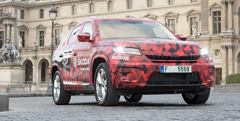 El Skoda Kodiaq en el Tour de Francia 2016