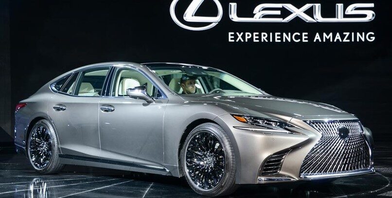 Nuevo Lexus LS 500 en el Salón de Detroit 2017