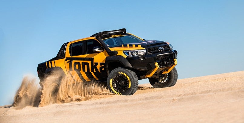 Toyota Hilux Tonka Concept o cómo ir al Dakar con un coche «de serie»