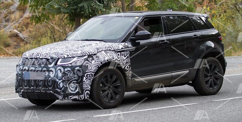 Fotos espía del nuevo Range Rover Evoque 2019