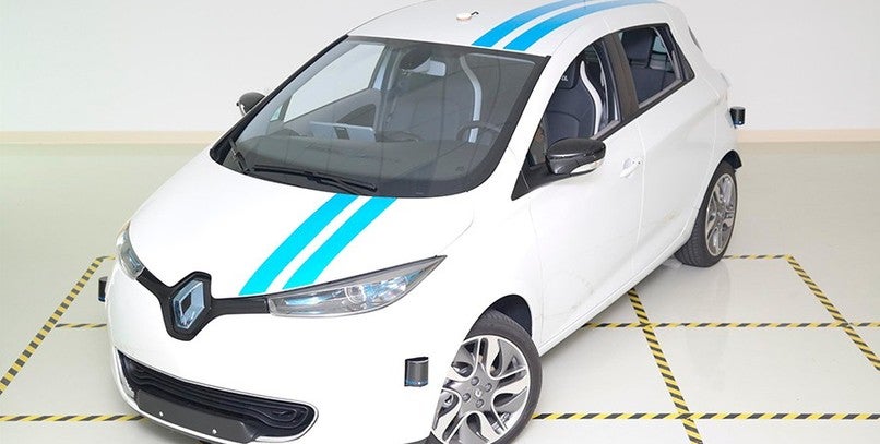 Renault presenta un coche autónomo que evita obstáculos