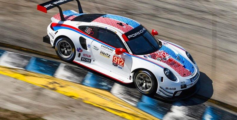 Los Porsche 911 RSR oficiales se preparan para Le Mans