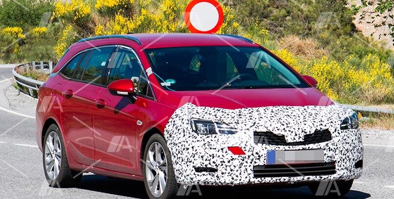 Primeras fotos del renovado Opel Astra SW 2020