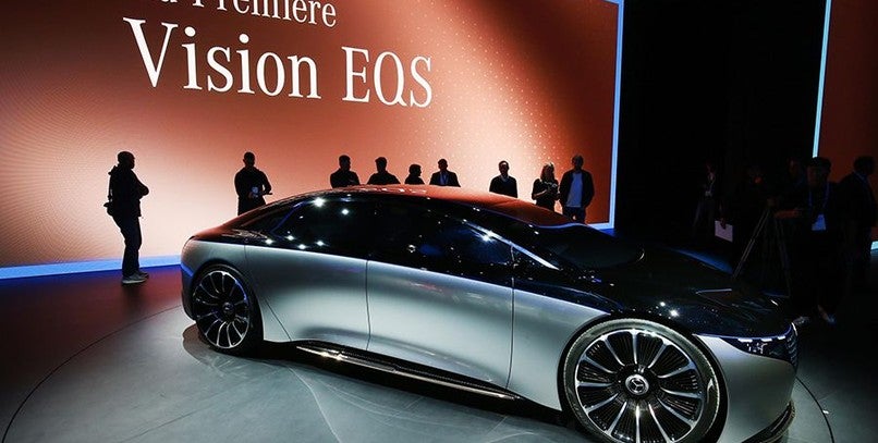 Mercedes nos adelanta cómo será el EQS en Frankfurt 2019