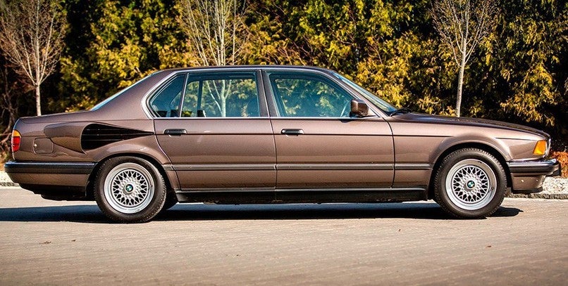 BMW 767 iL Goldfisch: el V16 de BMW que nunca fue