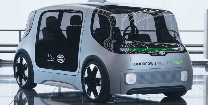 Project Vector: el vehículo autónomo de Jaguar Land Rover para 2021