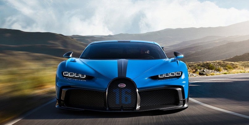 Bugatti Chiron Pur Sport: sobre raíles