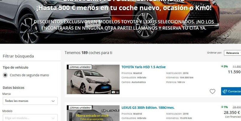 Gran Feria Toyota y Lexus Madrid: aprovecha los descuentos exclusivos