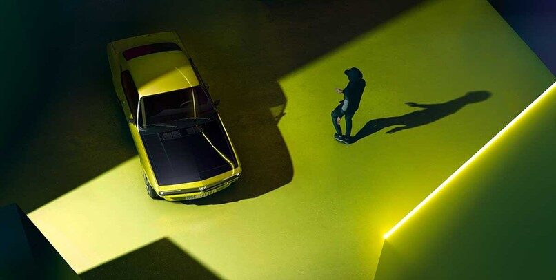 ¿Opel Manta eléctrico? La marca alemana nos da un pequeño aperitivo