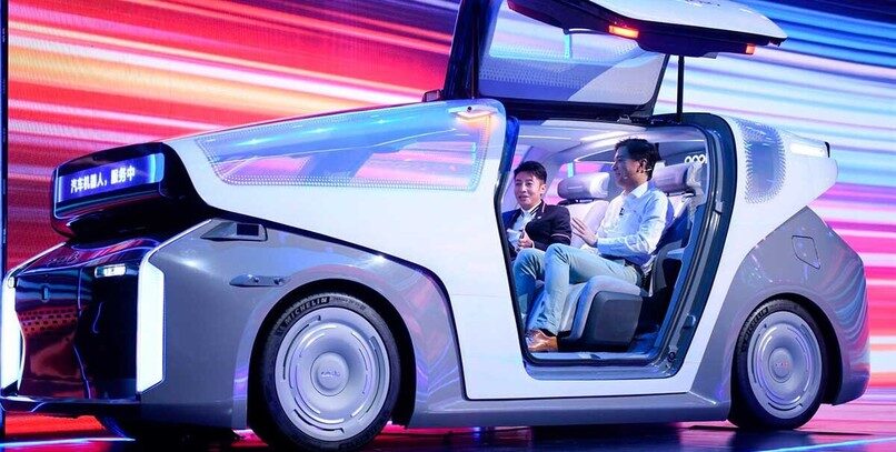 El Google chino lanza su robocar, un coche autónomo de nivel 5