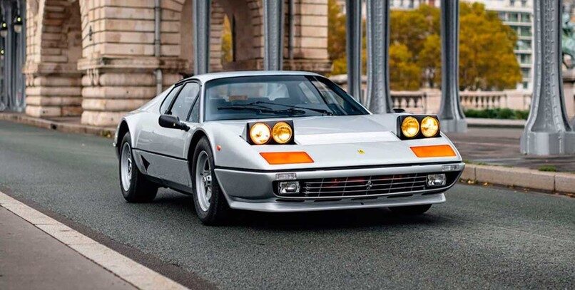 Este espectacular Ferrari, que perteneció a Belmondo, vendido en subasta