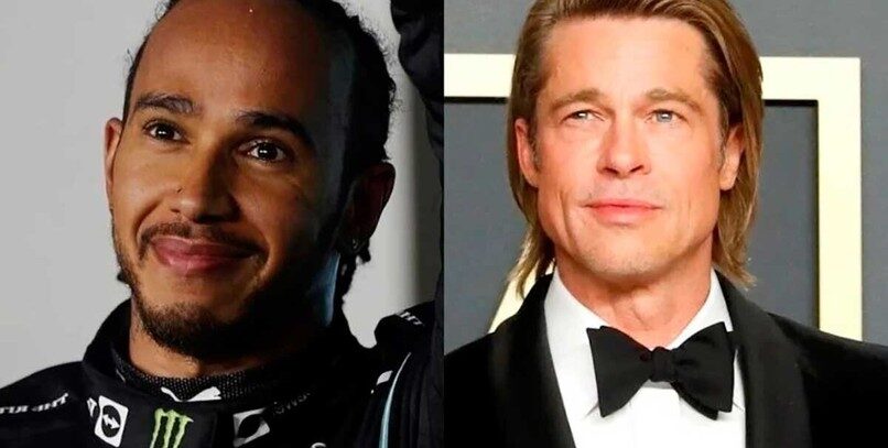 Brad Pitt y Lewis Hamilton, juntos en una película sobre Fórmula 1