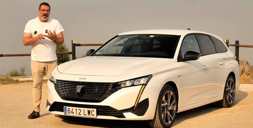 VÍDEO| Prueba del Peugeot 308 SW PHEV 180 CV 2022: gran salto