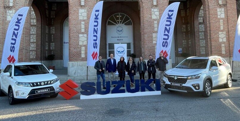Récord en la donación de Suzuki Litros x Kilos al Banco de Alimentos de Madrid