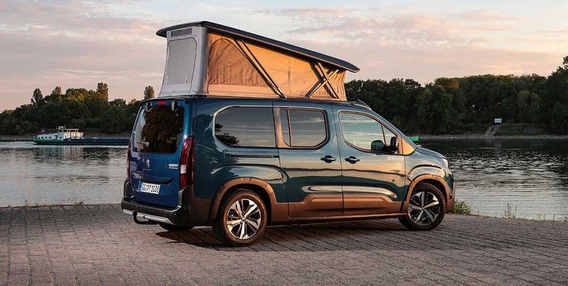e-Rifter Vanderer, así es la camper de la furgoneta eléctrica de Peugeot
