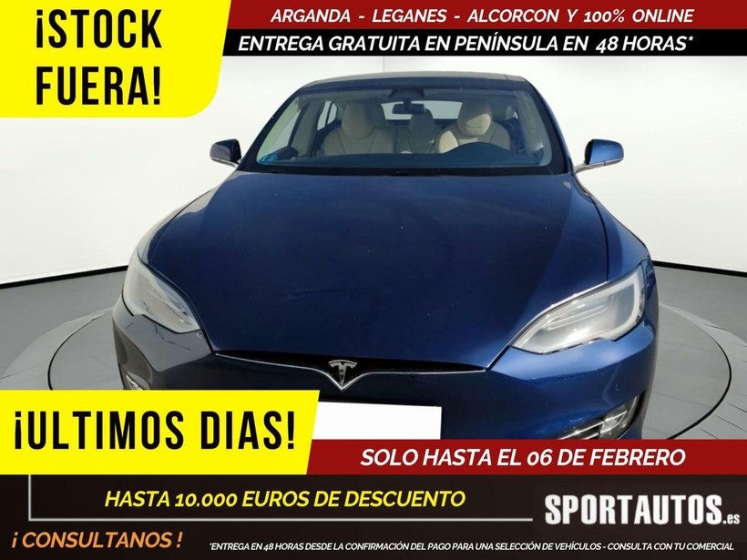 Tesla Model  S 100D 4WD berlina con portón 345KW 5P