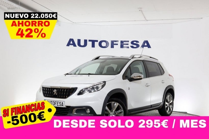 PEUGEOT 2008 1.2 Crossway 110cv 5P S/S # NAVY, TECHO PANORAMICO, FAROS LED