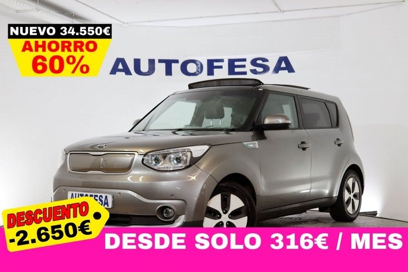 KIA SOUL EV ULTIMATE 110cv Auto 5P # NAVY, CUERO, TECHO ELEC PANORAMICO