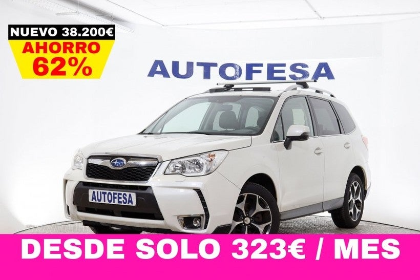 SUBARU FORESTER 2.0 D LinearTronic Executive AWD 147cv Auto 5P # NAVY, CUERO, XENON, TECHO ELECTRICO