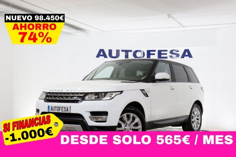 LAND ROVER RANGE ROVER SPORT 3.0 HSE 306cv Auto 5P S/S # NAVY, CUERO, TECHO PANORAMICO