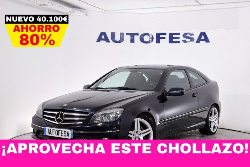 MERCEDES CLASE CLC CLASE CLC 220 CDI 150cv SPORT 3P # NAVY, CUERO